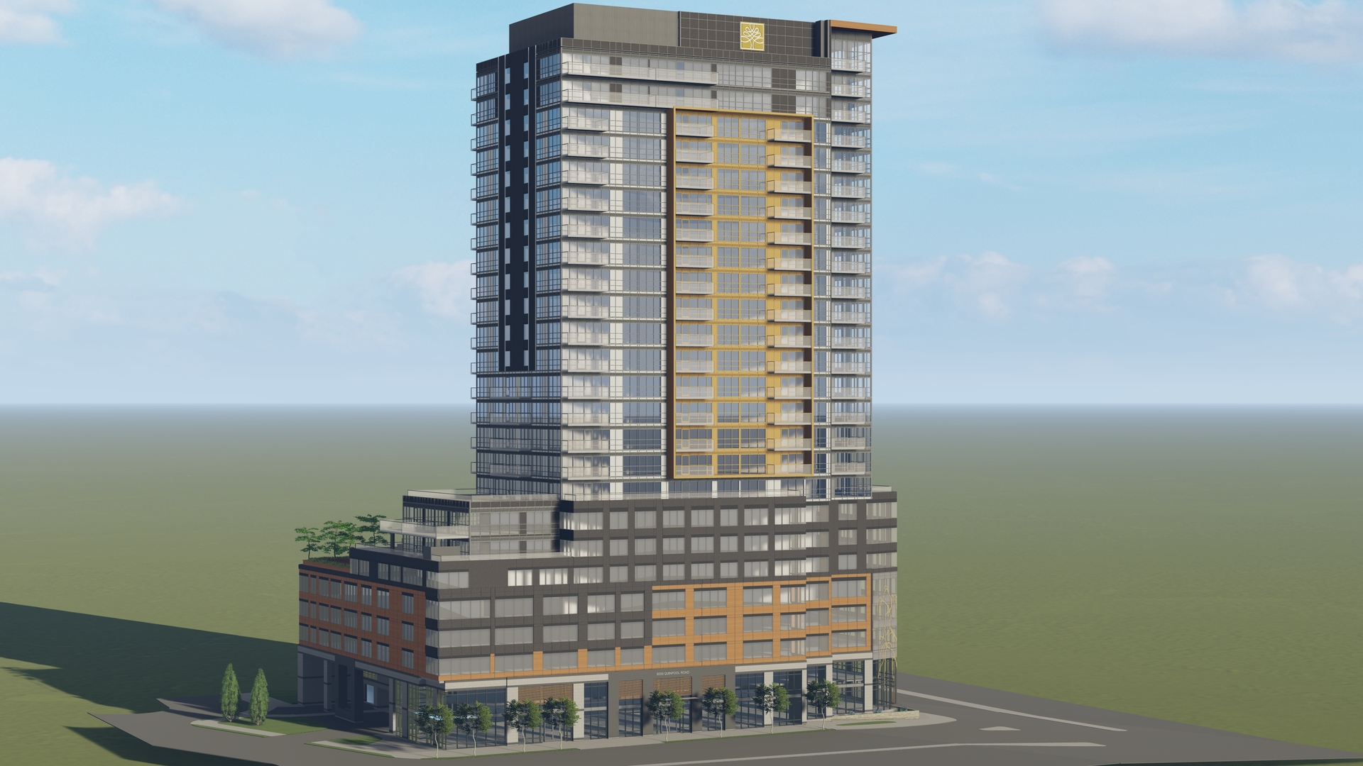 Design image of an apartment building